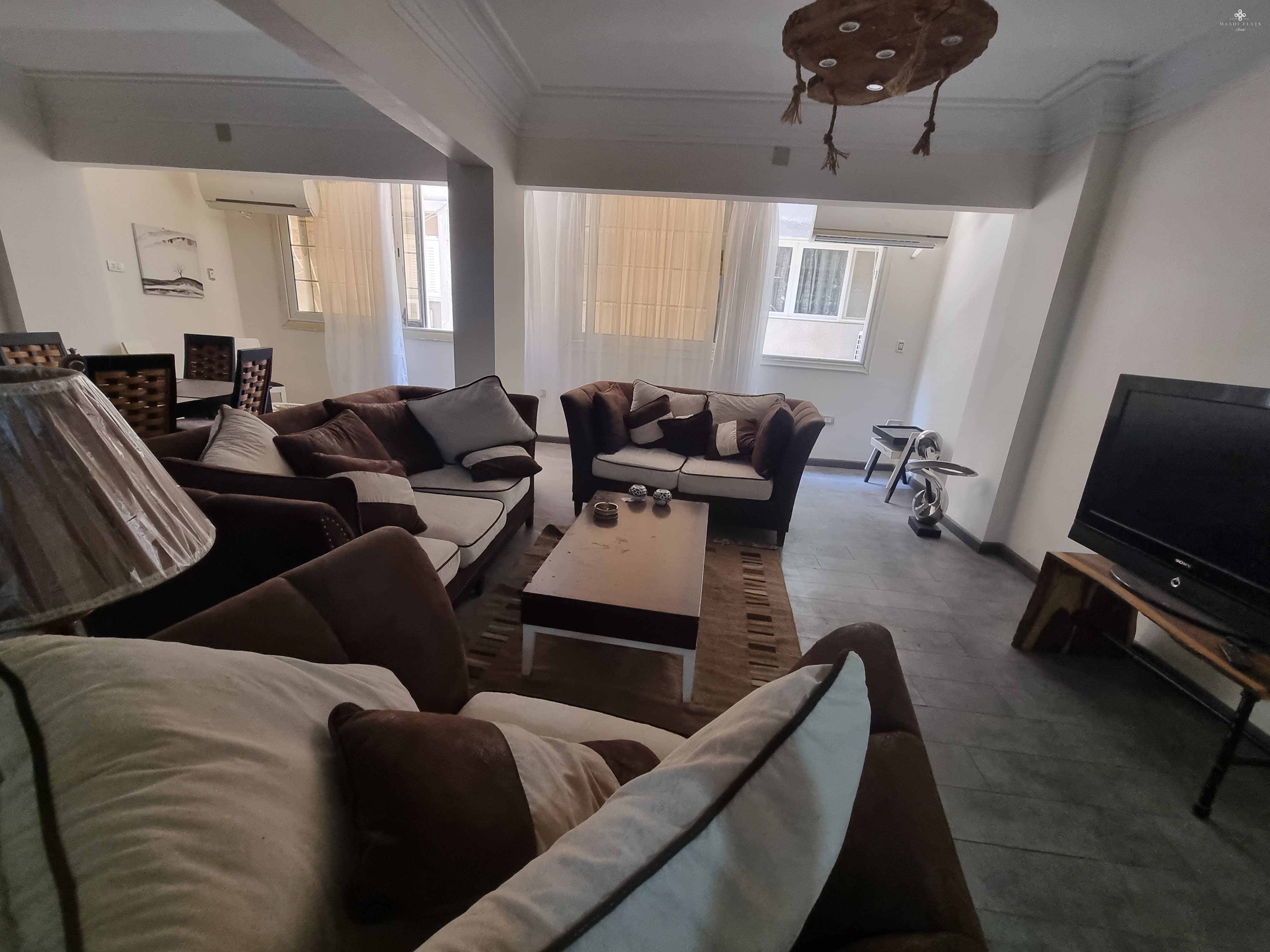 Spacious 3 Bedroom Furnished Apartment For Rent In Sarayat Maadi With Balcony – 175 Sqm-5043-gallery-21