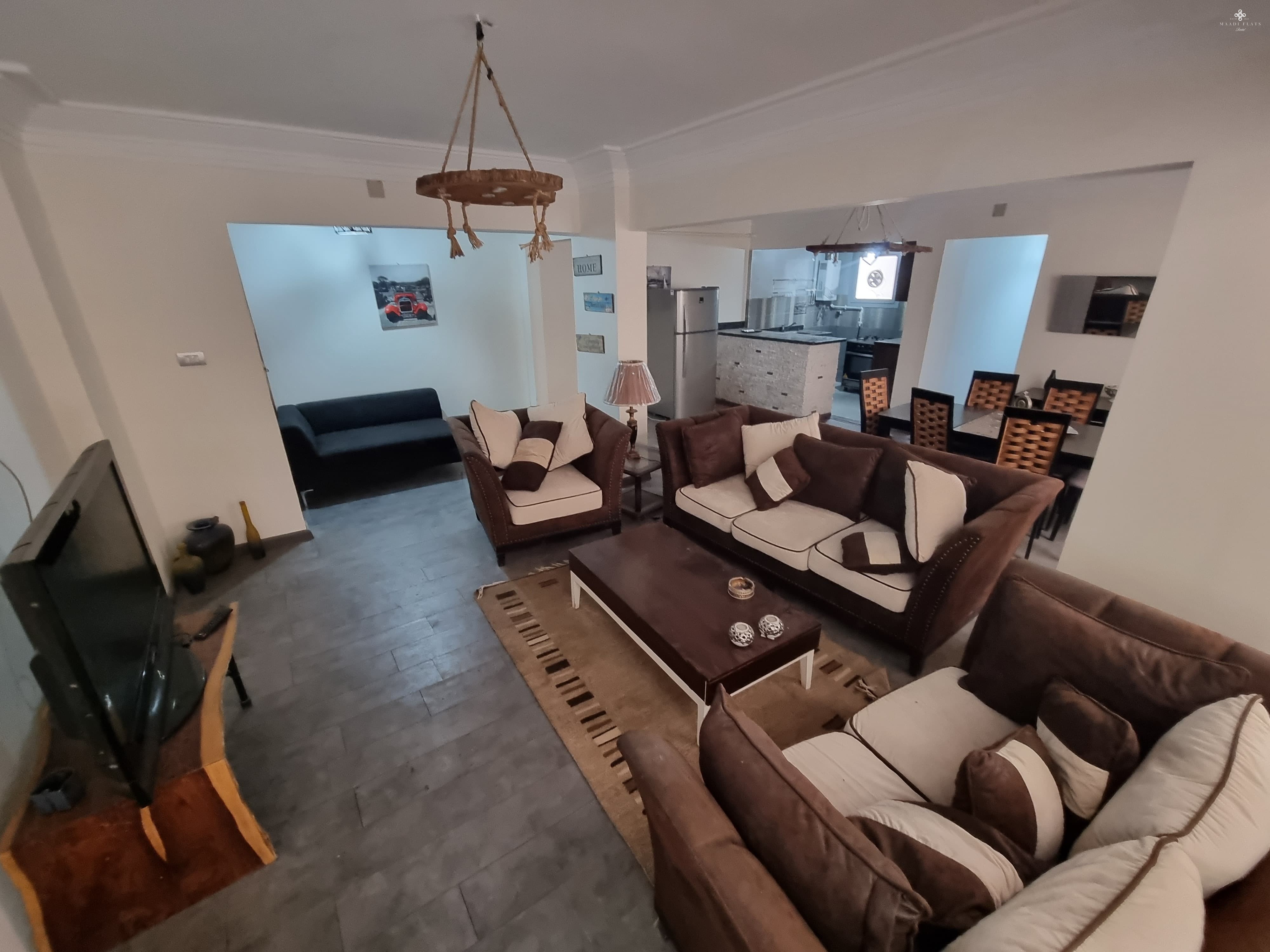 Spacious 3 Bedroom Furnished Apartment For Rent In Sarayat Maadi With Balcony – 175 Sqm-5043-gallery-3