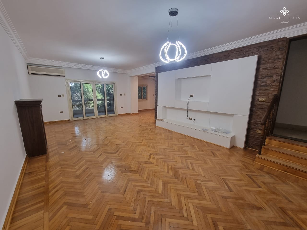 Spacious 3-Bedroom Semi-Furnished Apartment With Balcony For Rent In Sarayat Maadi – Prime Location Near French School-5060-gallery-2