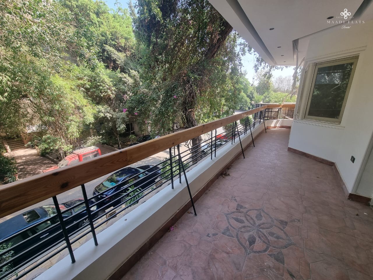 Spacious 3-Bedroom Semi-Furnished Apartment With Balcony For Rent In Sarayat Maadi – Prime Location Near French School-5060-gallery-22