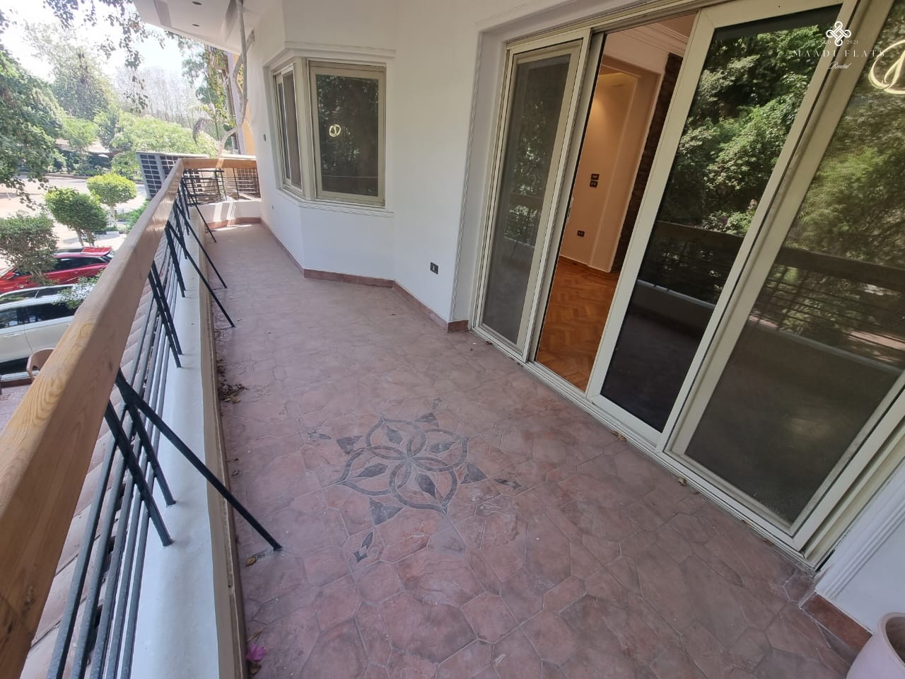 Spacious 3-Bedroom Semi-Furnished Apartment With Balcony For Rent In Sarayat Maadi – Prime Location Near French School-5060-gallery-24