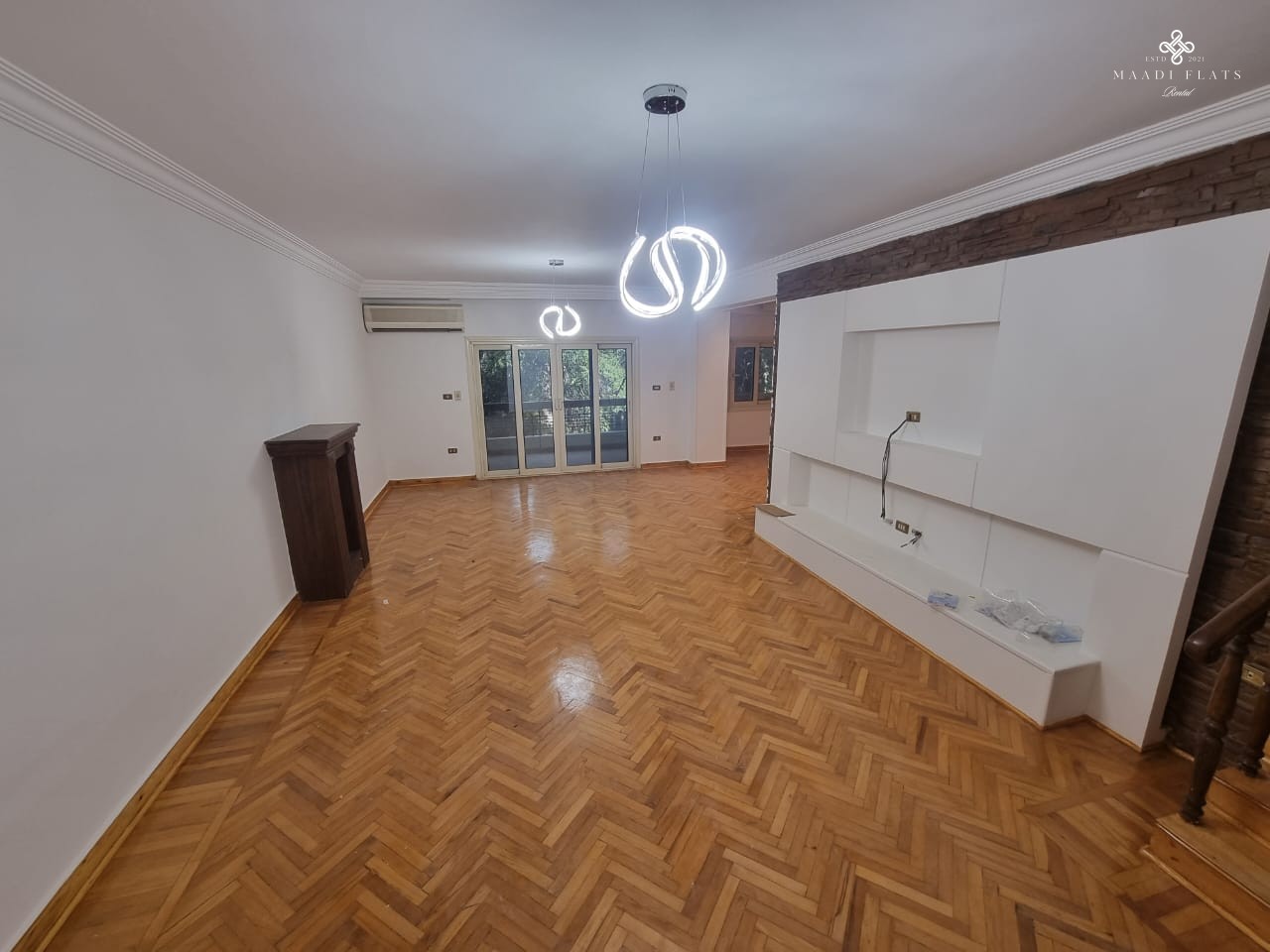 Spacious 3-Bedroom Semi-Furnished Apartment With Balcony For Rent In Sarayat Maadi – Prime Location Near French School-5060-gallery-4