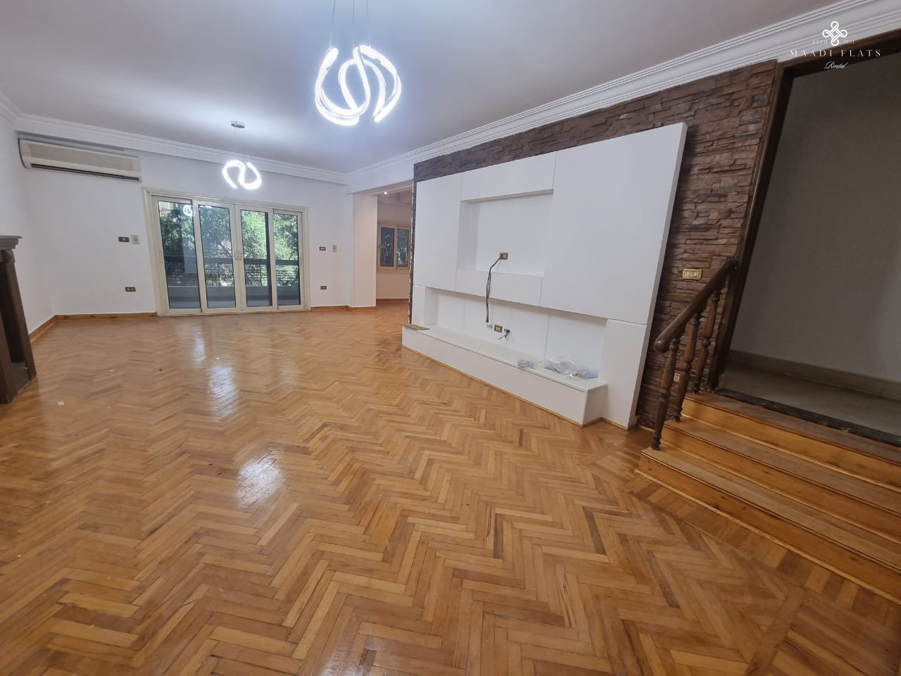 Spacious 3-Bedroom Semi-Furnished Apartment With Balcony For Rent In Sarayat Maadi – Prime Location Near French School-5060-gallery-5