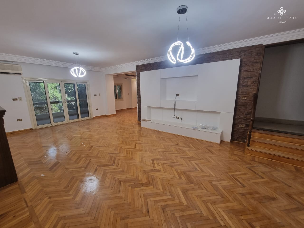 Spacious 3-Bedroom Semi-Furnished Apartment With Balcony For Rent In Sarayat Maadi – Prime Location Near French School-5060-gallery-6