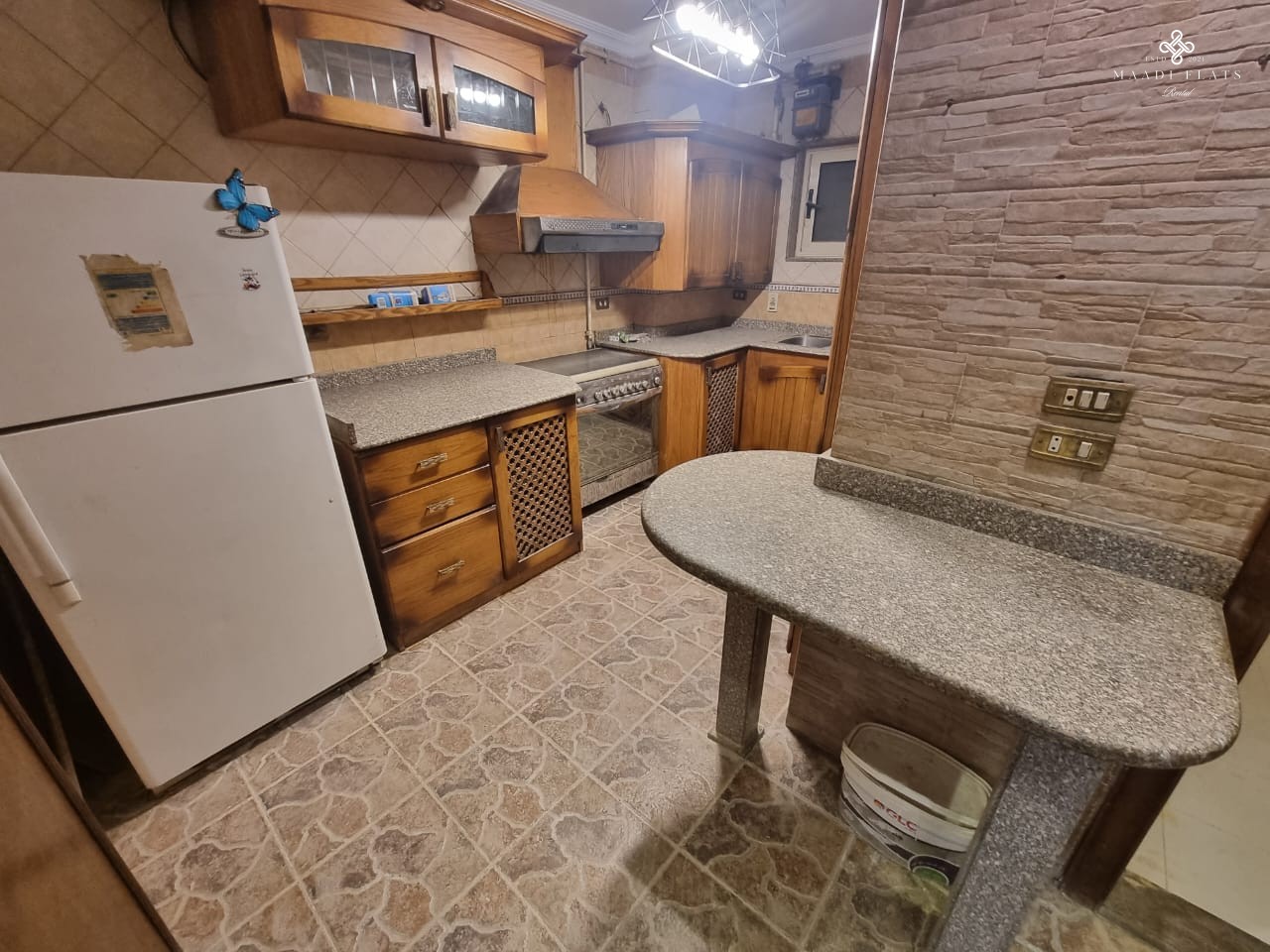 Spacious 3-Bedroom Semi-Furnished Apartment With Balcony For Rent In Sarayat Maadi – Prime Location Near French School-5060-gallery-7