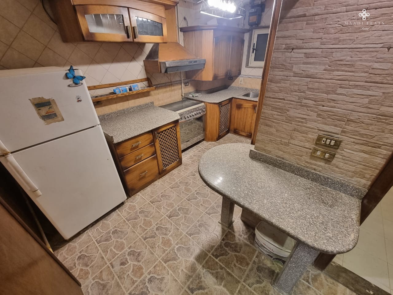 Spacious 3-Bedroom Semi-Furnished Apartment With Balcony For Rent In Sarayat Maadi – Prime Location Near French School-5060-gallery-8