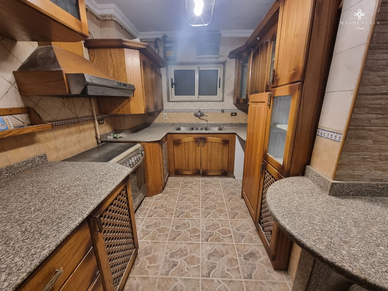 Spacious 3-Bedroom Semi-Furnished Apartment With Balcony For Rent In Sarayat Maadi – Prime Location Near French School-5060-gallery-9