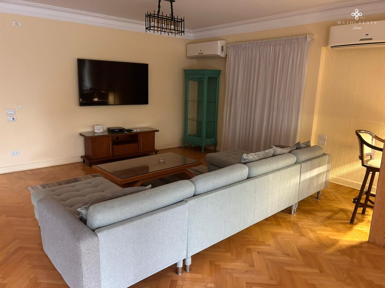 Spacious 4-Bedroom Apartment With Big Terrace & Elevator In Maadi Sarayat-4954-gallery-2