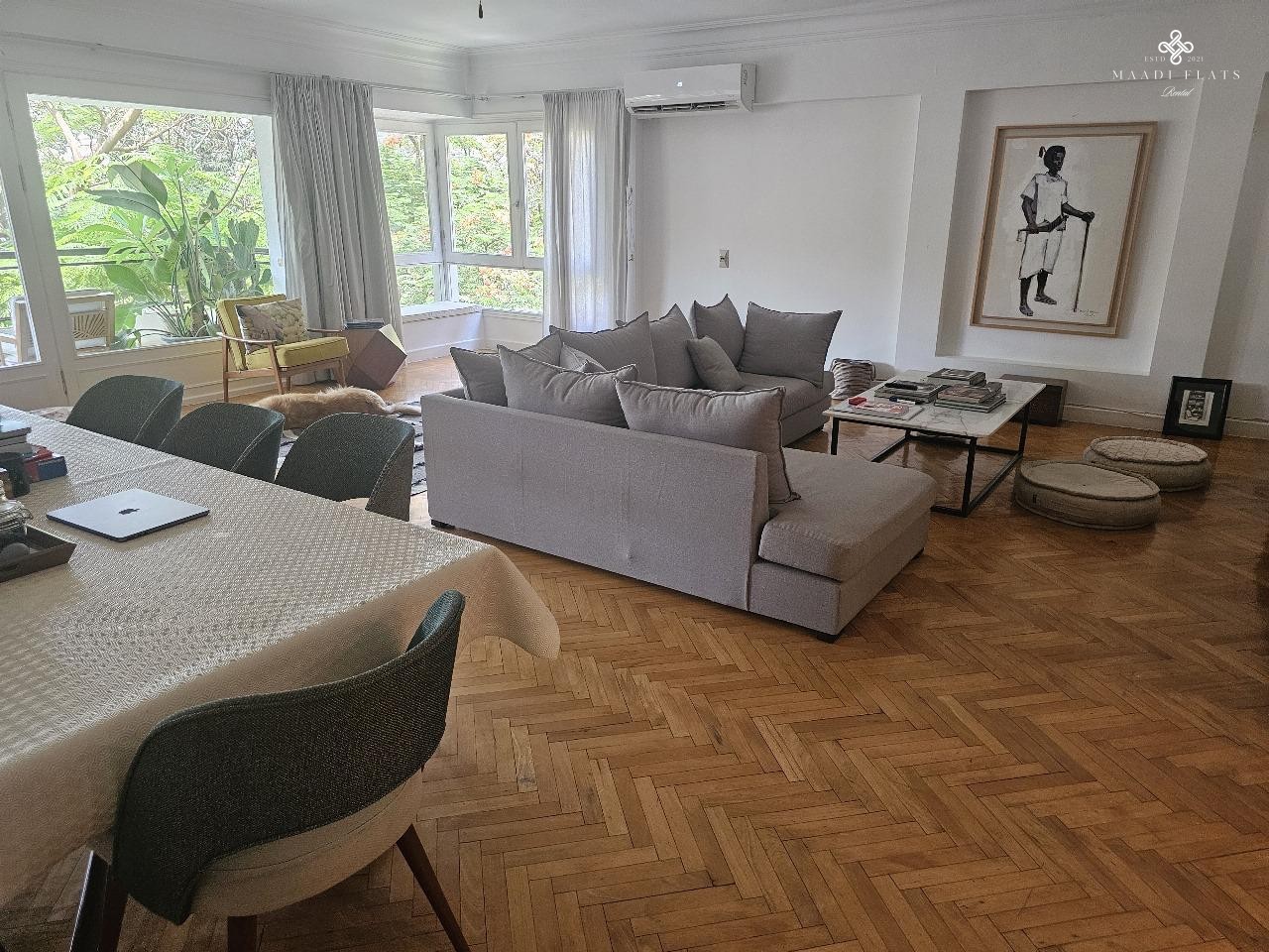 Spacious 4-Bedroom Apartment With Big Terrace & Master Ensuite In Maadi Sarayat-4957-gallery-9