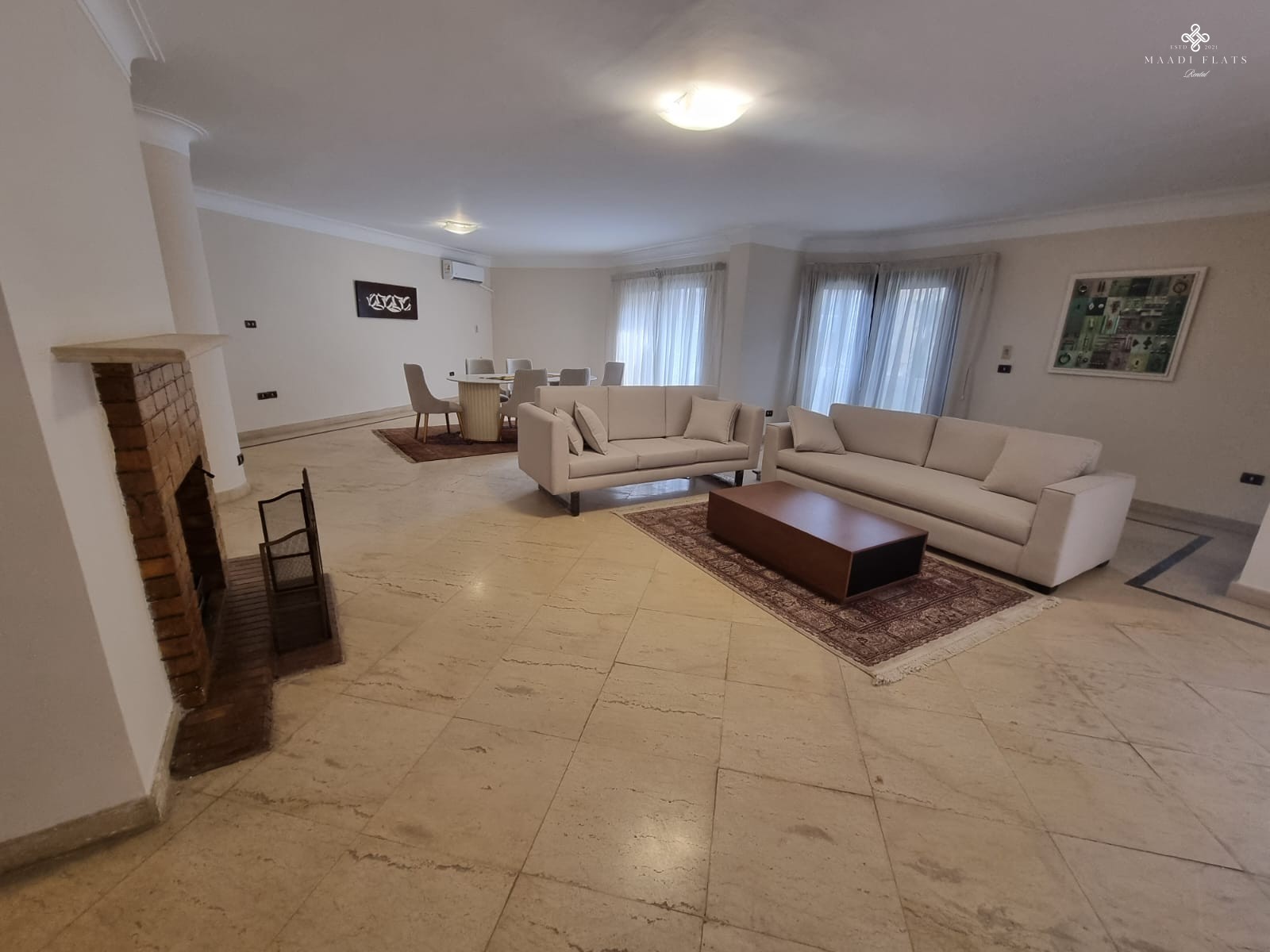 شقة واسعة مؤثثة بالكامل للإيجار في سرايات المعادى القاهرة مصر-5075-gallery-13