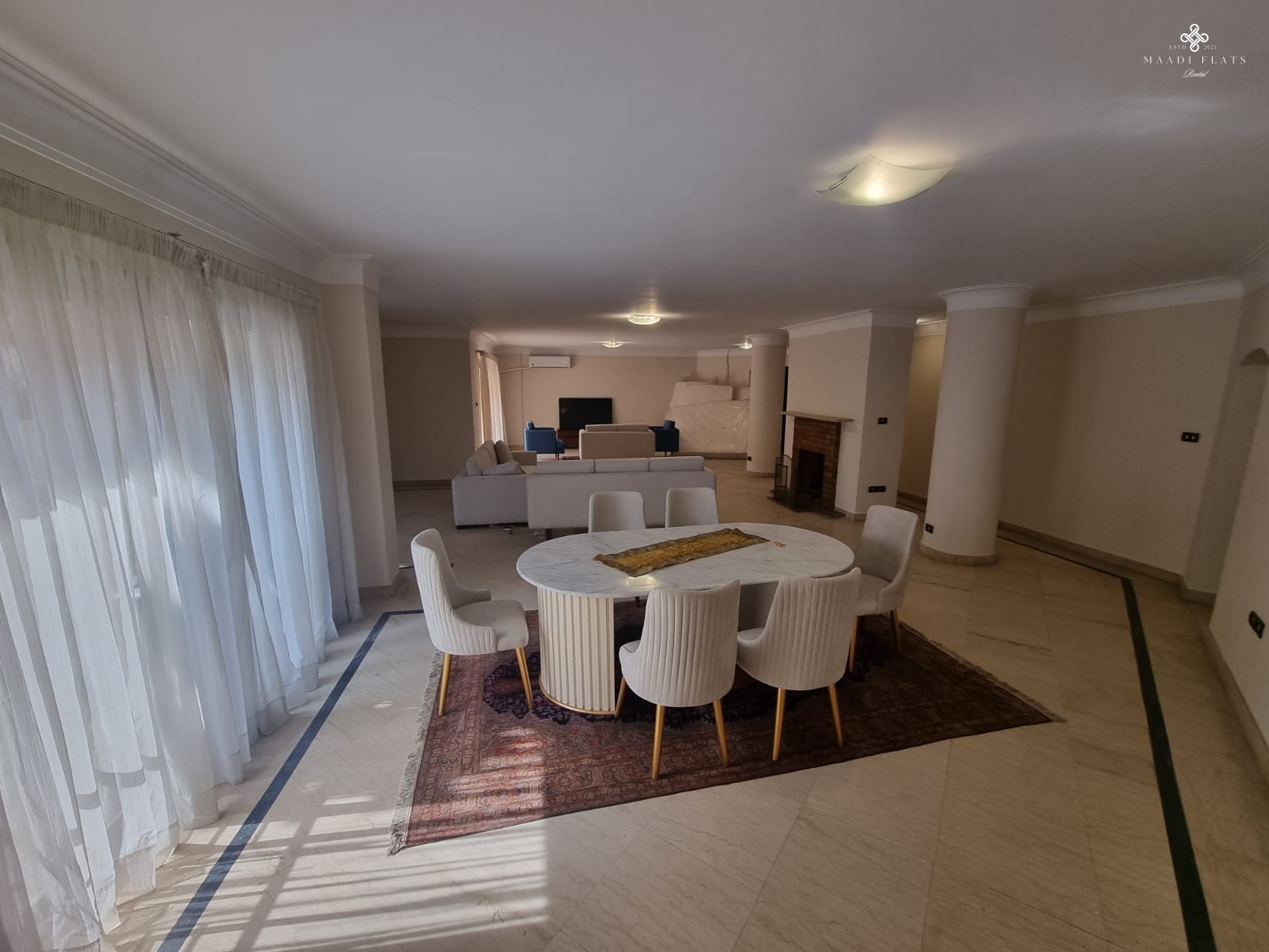 شقة واسعة مؤثثة بالكامل للإيجار في سرايات المعادى القاهرة مصر-5075-gallery-24