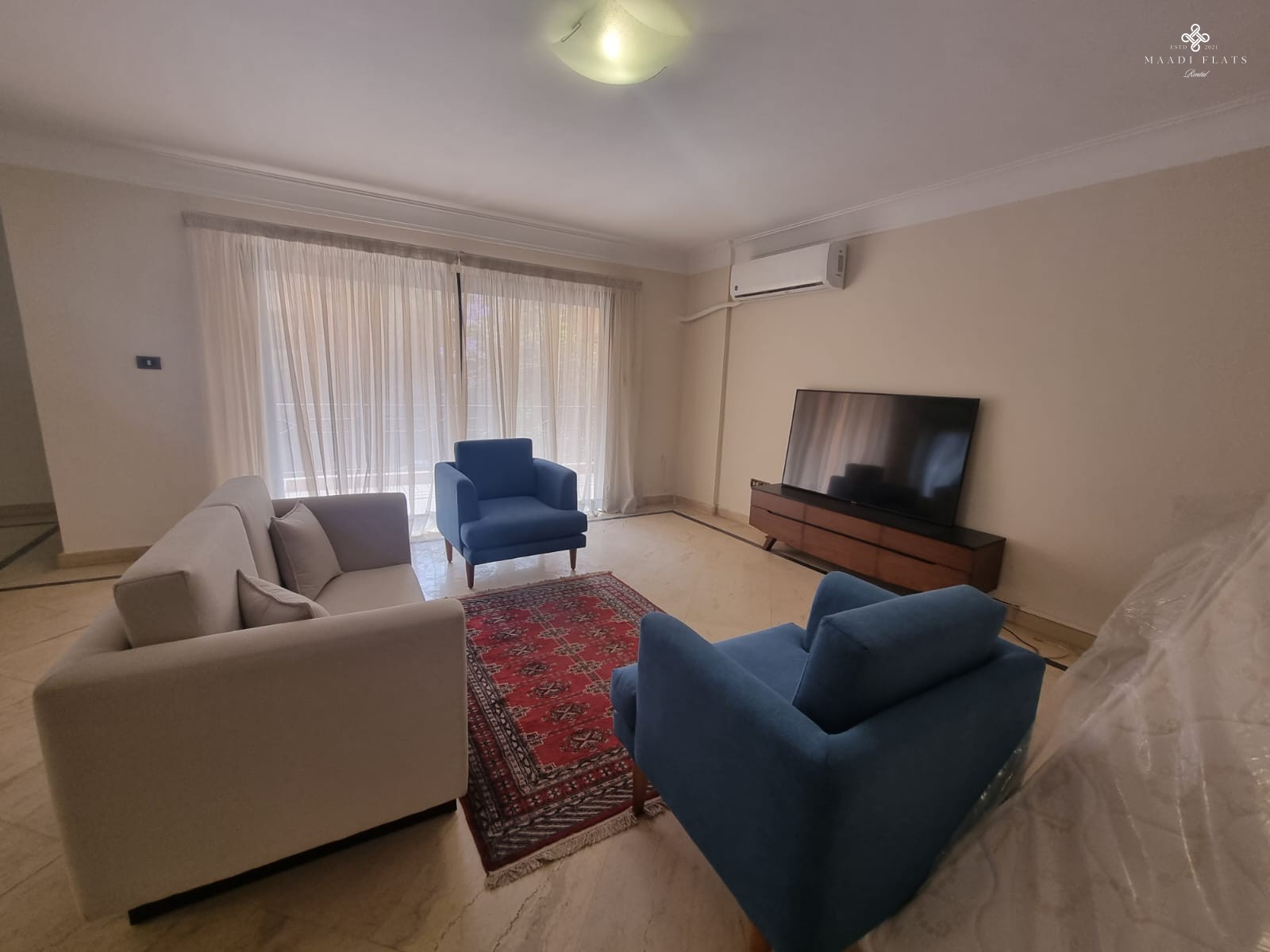 شقة واسعة مؤثثة بالكامل للإيجار في سرايات المعادى القاهرة مصر-5075-gallery-29