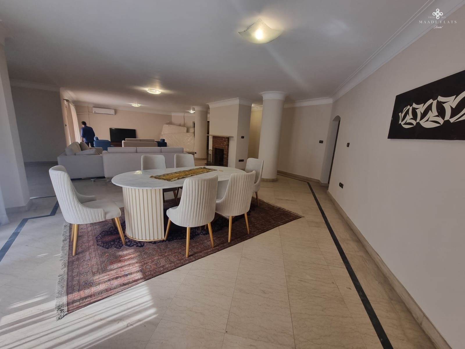 شقة واسعة مؤثثة بالكامل للإيجار في سرايات المعادى القاهرة مصر-5075-gallery-35