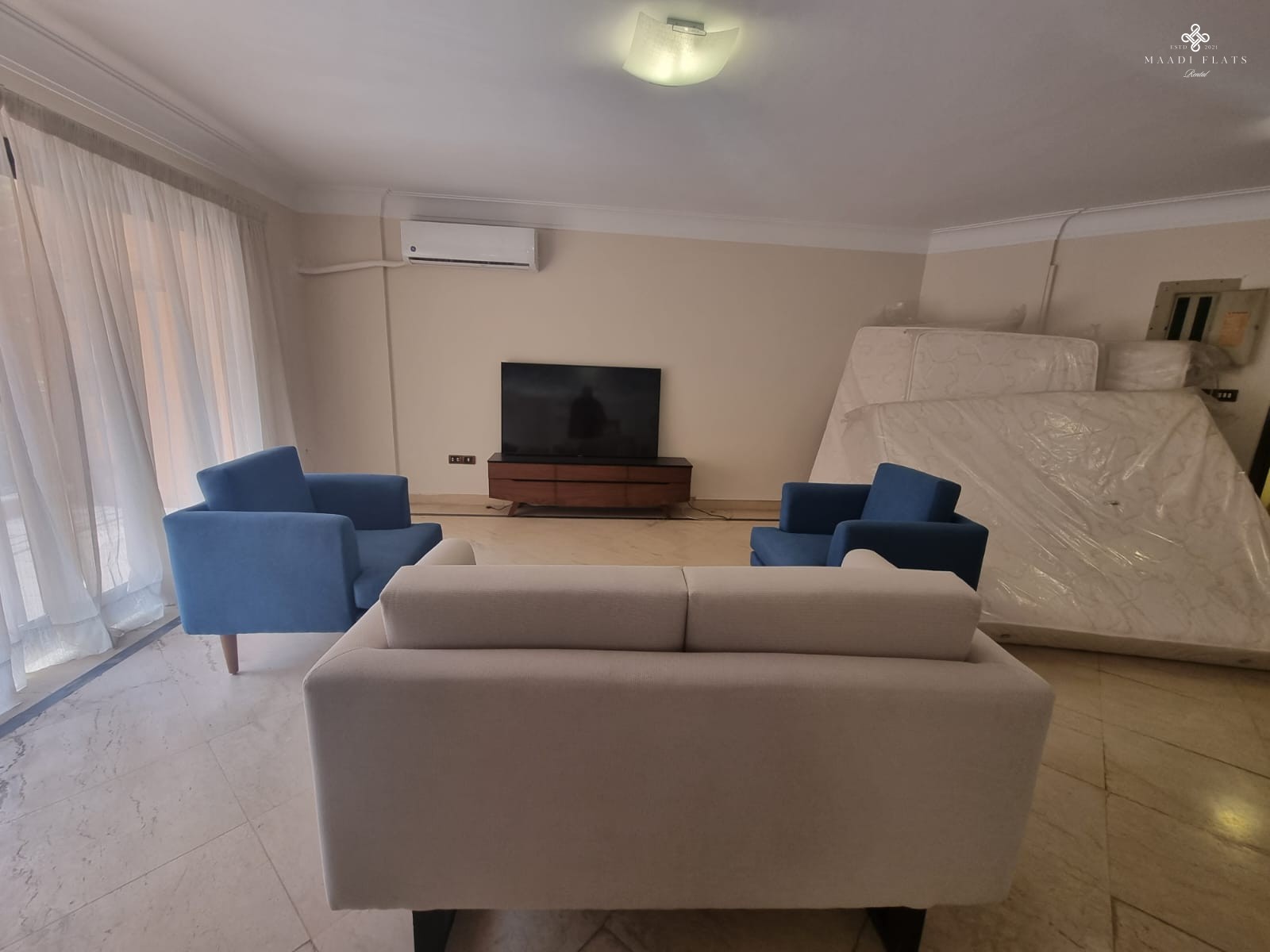 شقة واسعة مؤثثة بالكامل للإيجار في سرايات المعادى القاهرة مصر-5075-gallery-45