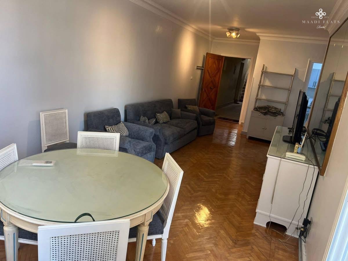 Stylish 1-Bedroom Apartment With Shared Pool & Balcony – Maadi Sarayat-4979-gallery-0