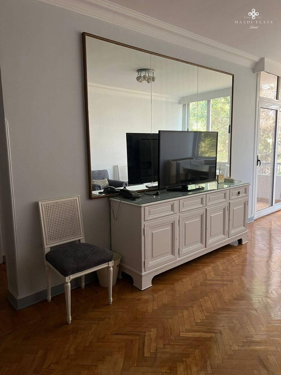 Stylish 1-Bedroom Apartment With Shared Pool & Balcony – Maadi Sarayat-4979-gallery-1