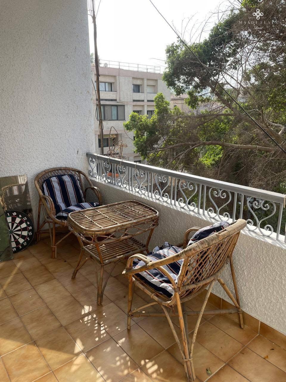Stylish 1-Bedroom Apartment With Shared Pool & Balcony – Maadi Sarayat-4979-gallery-3