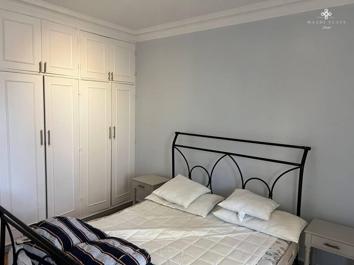 Stylish 1-Bedroom Apartment With Shared Pool & Balcony – Maadi Sarayat-4979-gallery-7