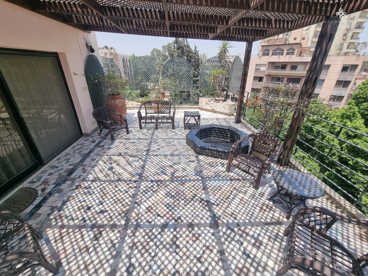 بنتهاوس مفروش بالكامل للإيجار في قلب سرايات المعادي – ٢٧٥٠ دولار-5070-gallery-53