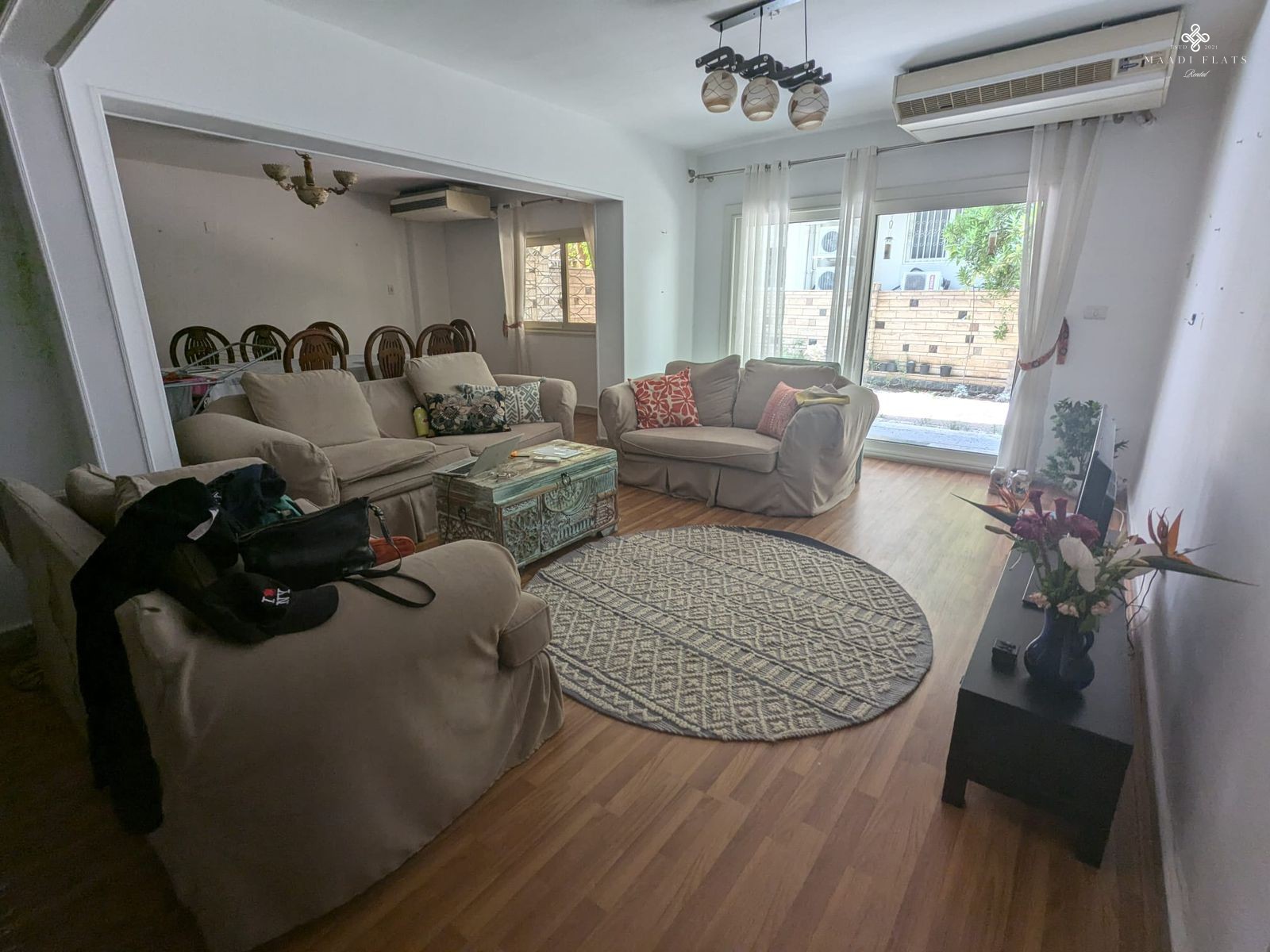 Sunny 2Br Ground Apartment With Private Garden | Maadi Sarayat | Expat Friendly-4922-gallery-6