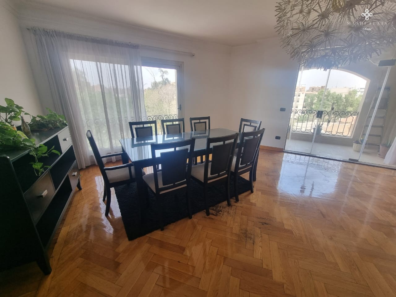 Sunny Ultra Modern Furnished Apartment With Shared Swimming Pool For Rent In Sarayat El Maadi Cairo Egypt-5071-gallery-10