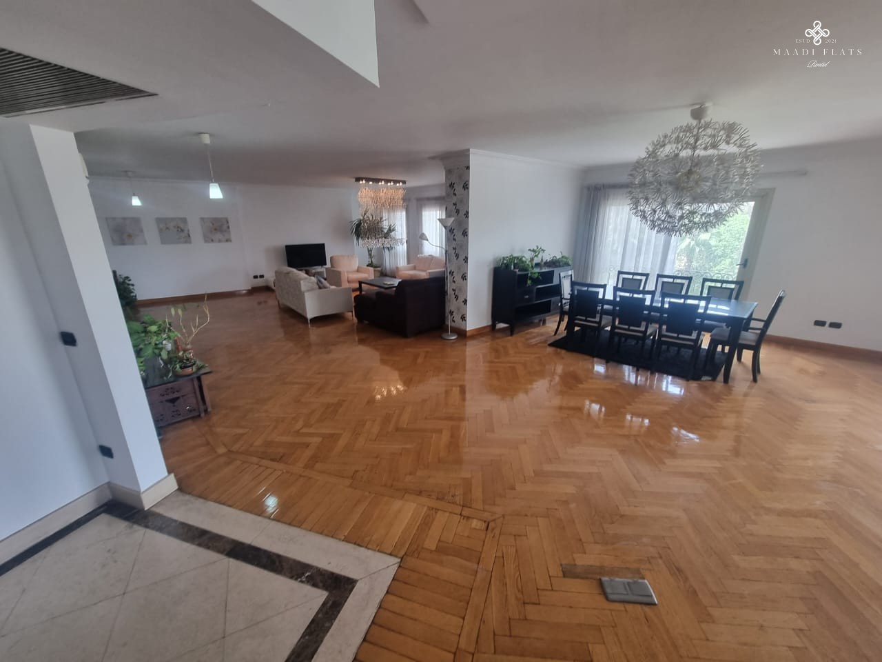 Sunny Ultra Modern Furnished Apartment With Shared Swimming Pool For Rent In Sarayat El Maadi Cairo Egypt-5071-gallery-14