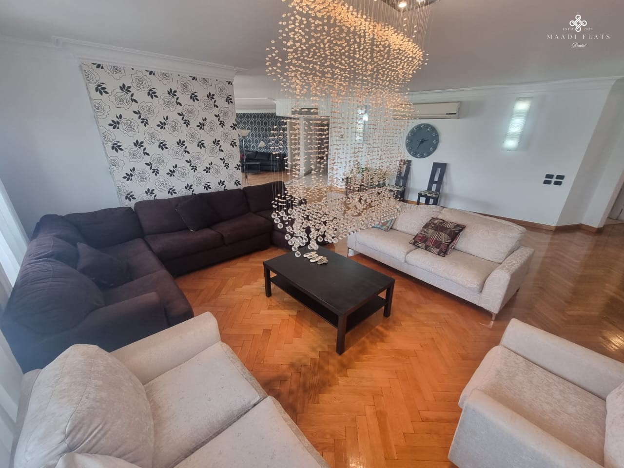 Sunny Ultra Modern Furnished Apartment With Shared Swimming Pool For Rent In Sarayat El Maadi Cairo Egypt-5071-gallery-4