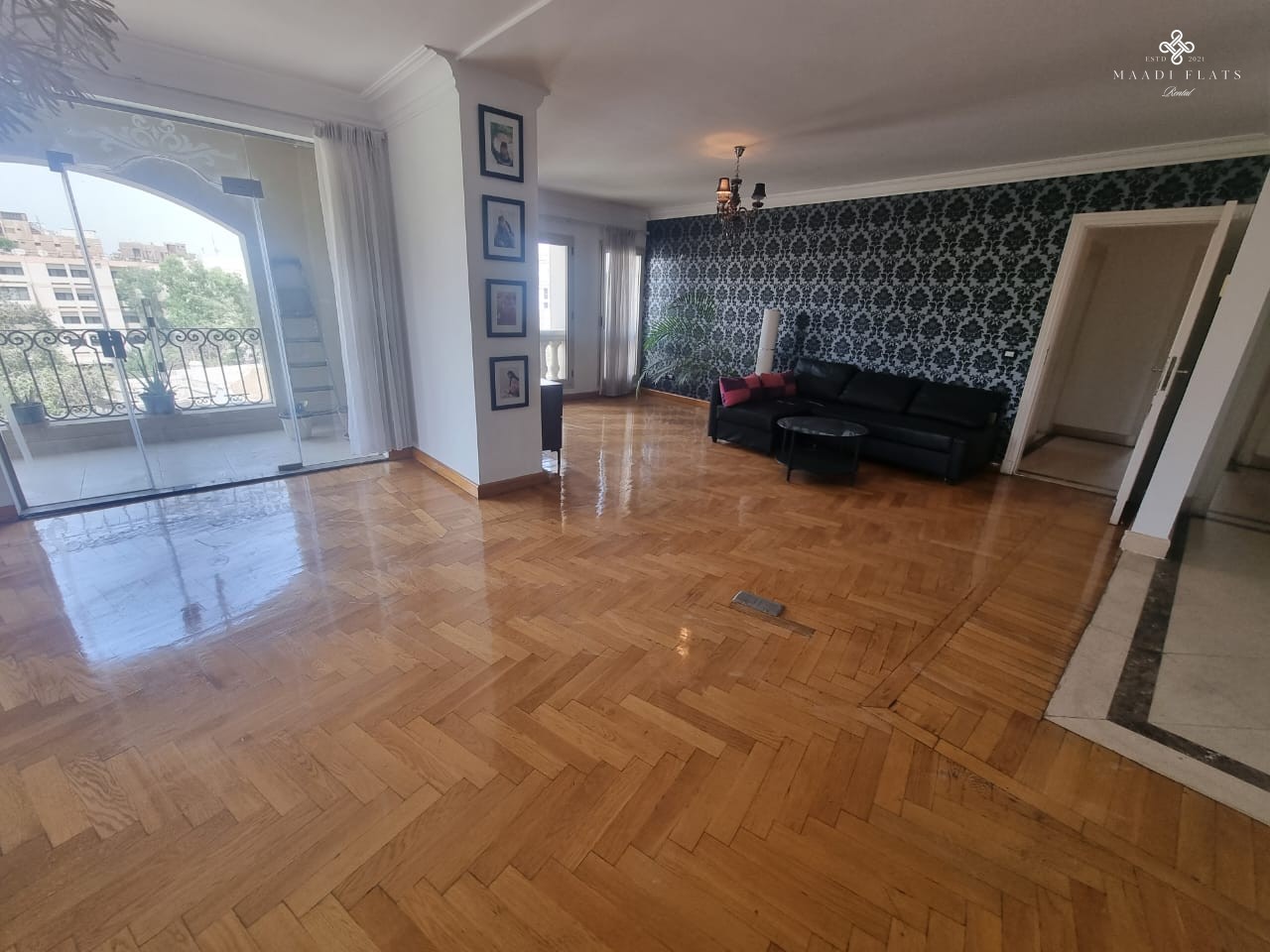 Sunny Ultra Modern Furnished Apartment With Shared Swimming Pool For Rent In Sarayat El Maadi Cairo Egypt-5071-gallery-9