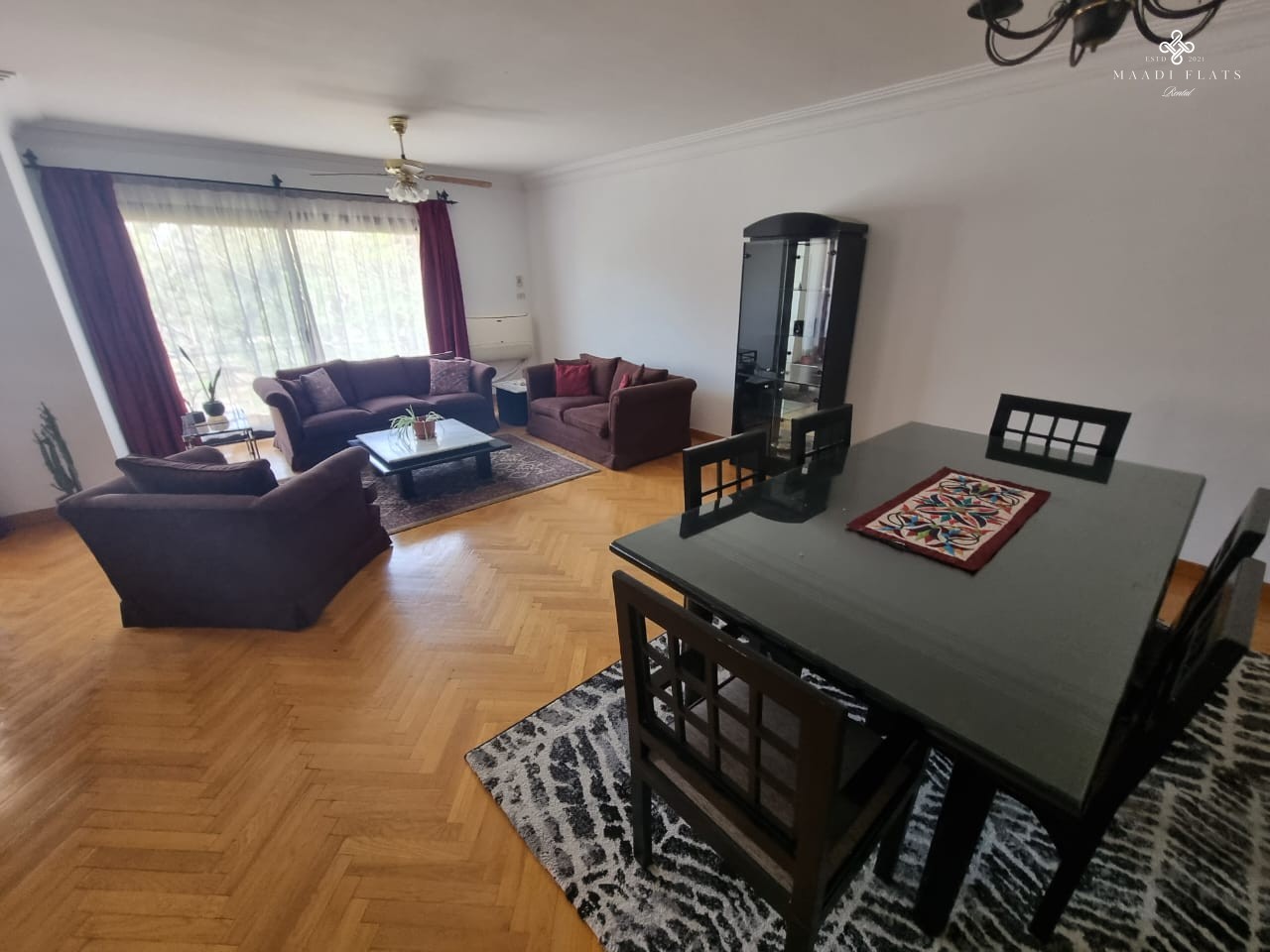 Three Bedrooms Flat For Rent In El Maadi Sarayat-5024-gallery-0