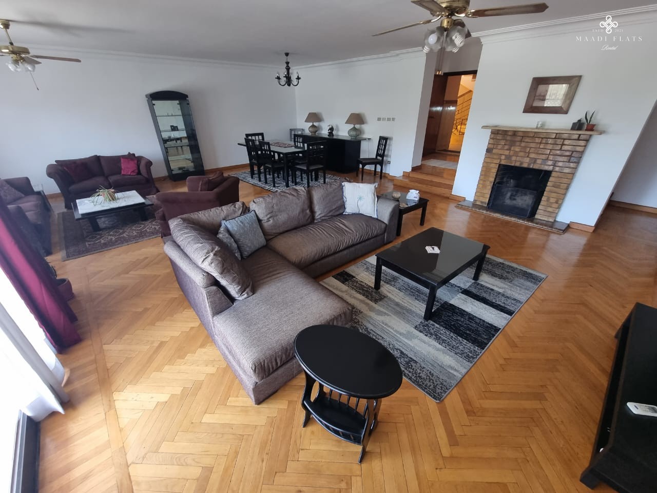 Three Bedrooms Flat For Rent In El Maadi Sarayat-5024-gallery-8