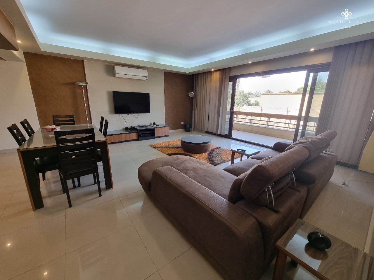 Two Bedrooms Apartment For Rent In El Maadi Sarayat-5025-gallery-1