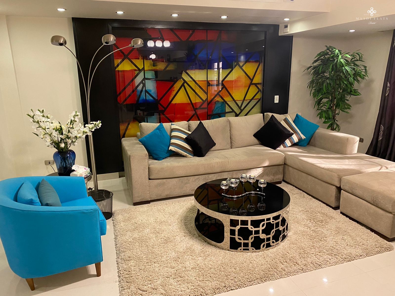 Ultra Modern Furnished Apartment For Rent In Sarayat El Maadi-5083-gallery-2