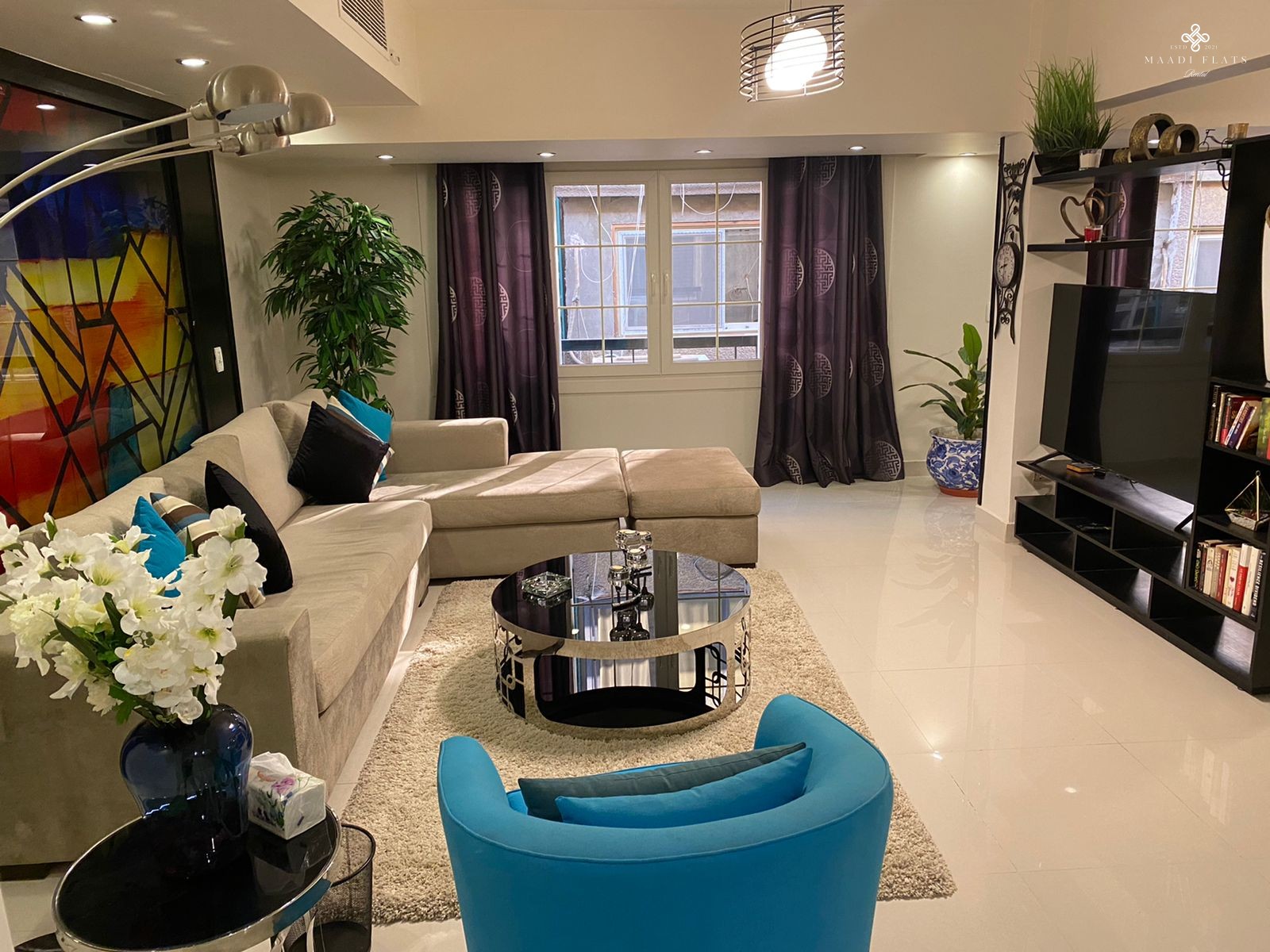 Ultra Modern Furnished Apartment For Rent In Sarayat El Maadi-5083-gallery-7