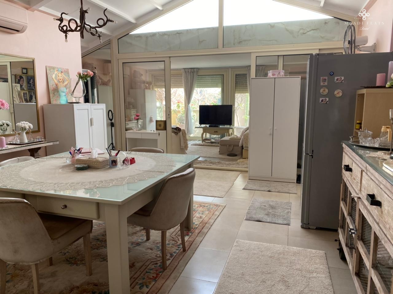 استوديو حديث للغاية على السطح للإيجار في سرايات المعادي-5105-gallery-2