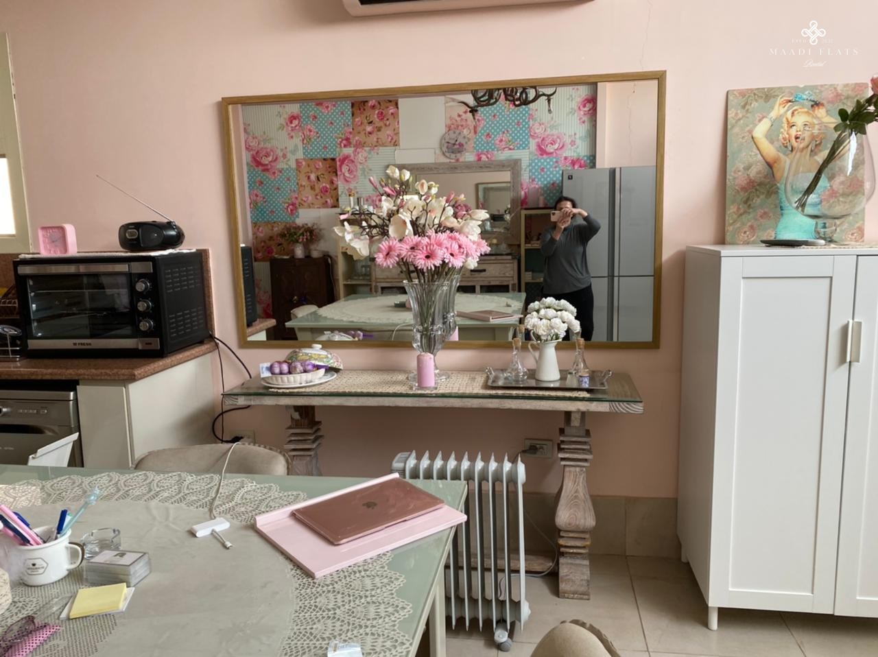 استوديو حديث للغاية على السطح للإيجار في سرايات المعادي-5105-gallery-21